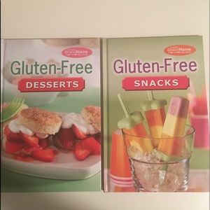 Two Gluten Free Recipe Books Desserts & Snacks